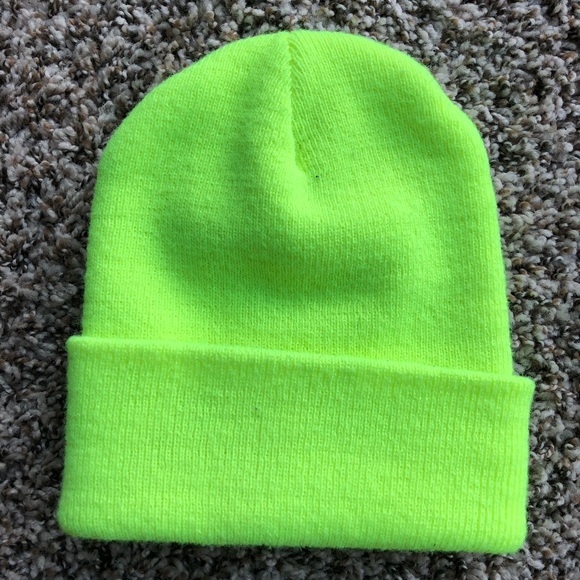 Neon Yellow Carhartt Beanie | Poshmark